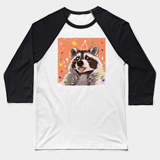 Raccoon Mlem! Baseball T-Shirt